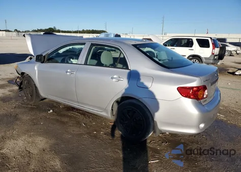 2010 Toyota Corolla Base from USA, damaged, VIN 2T1BU4EE6AC525385